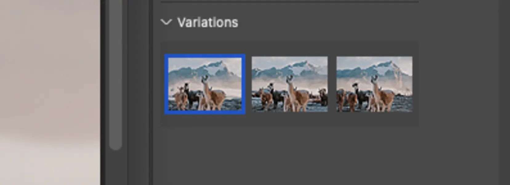 generative fill variations